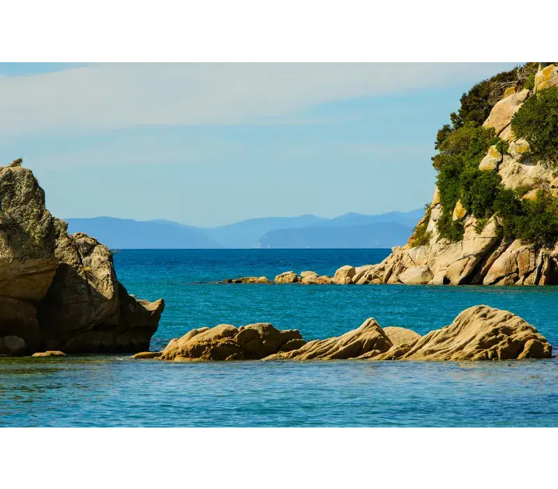 Abel Tasman granite coastline, New Zealand