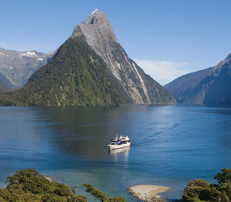 Day 6 of 10 Day Signature South Island: Depart Te Anau for a fascinating drive to Milford Sound where you board your launch for a