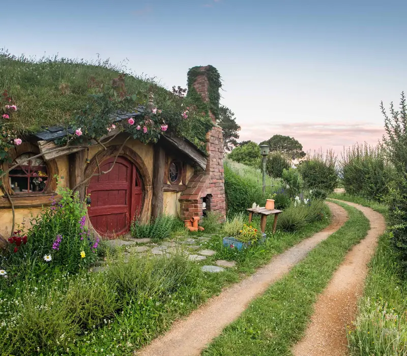 Day 13 of 14 Day Signature Panorama: This morning depart Rotorua and travel through the picturesque countryside to Hobbiton