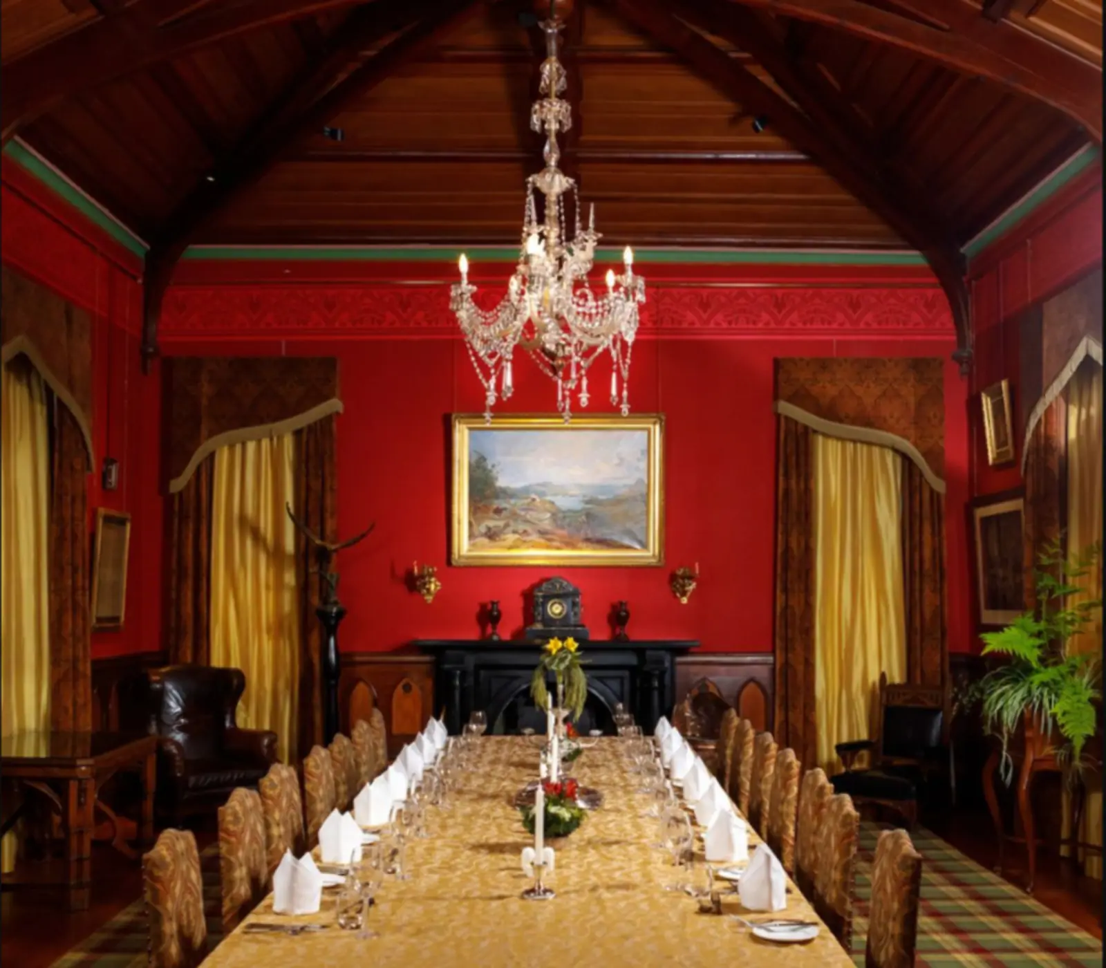 Day 18 of Stories of Aotearoa: Dinner at Camp Estate, Larnach Castle