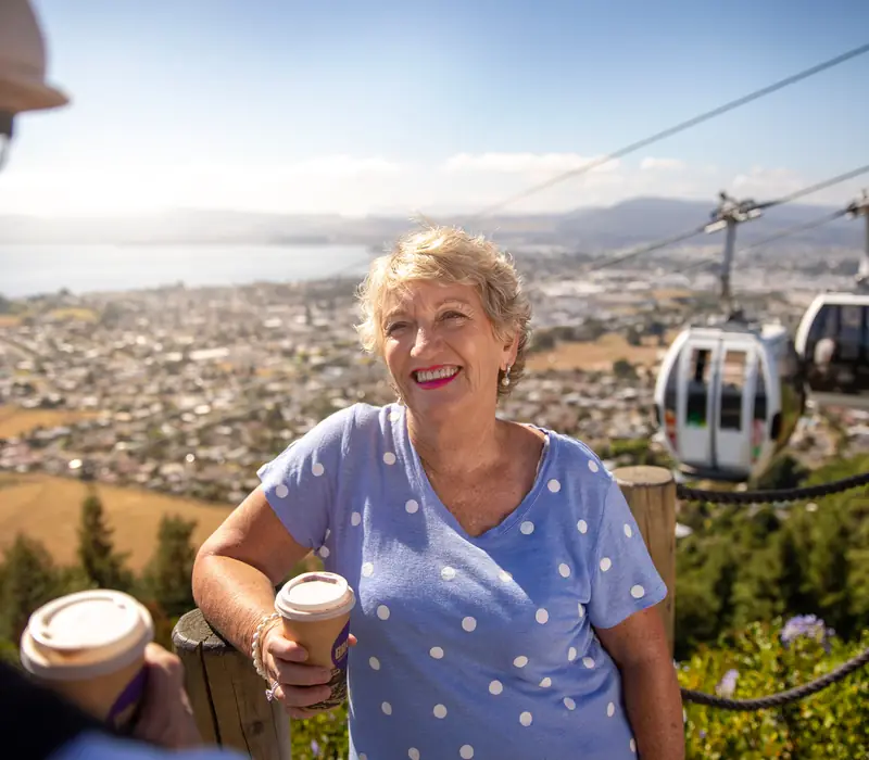 Day 6 of 19 Day Signature Rail, Cruise & Coach: Today begins with a gondola ride and breakfast at Skyline Rotorua