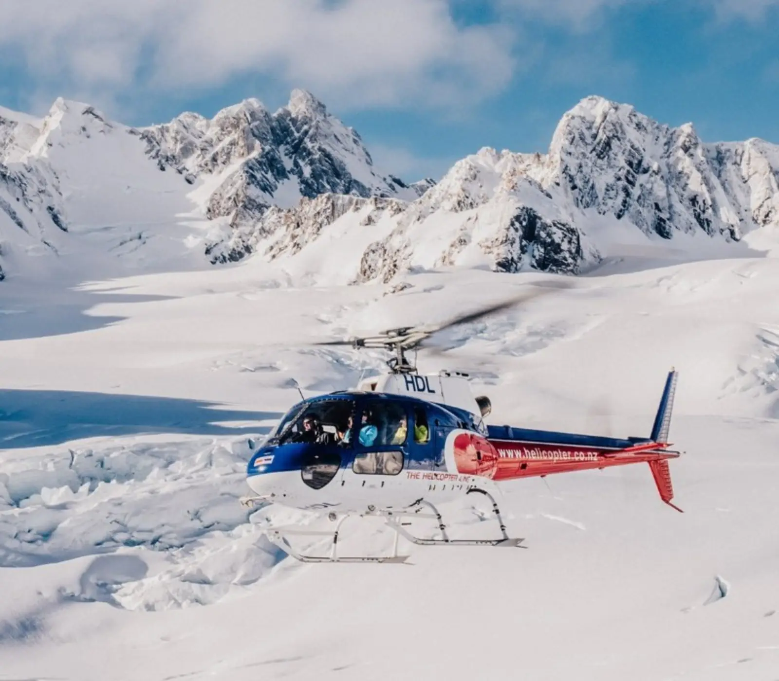 Day 19 of 21 day Ultimate NZ Explorer: Twin Glacier Scenic Helicopter Flight with The Helicopter Line