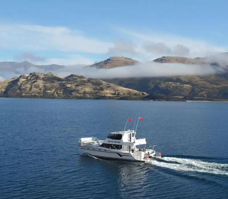 Day 16 of 21 day Ultimate NZ Explorer: Lake Wanaka Happy Hour Cruise