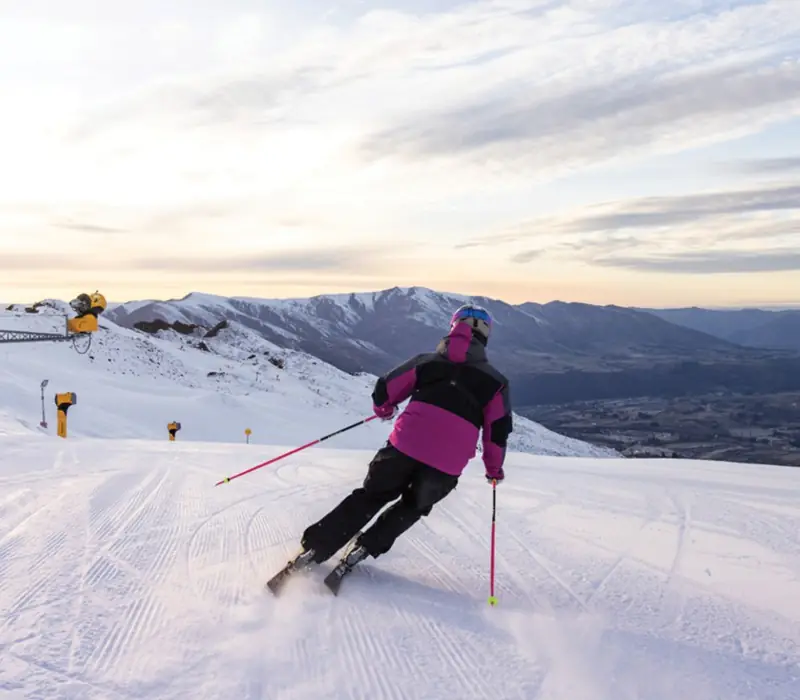 Day 7 of 7 Night Queenstown Ski Escape: Coronet Peak Mountain Transport Return Pass with NZ Ski