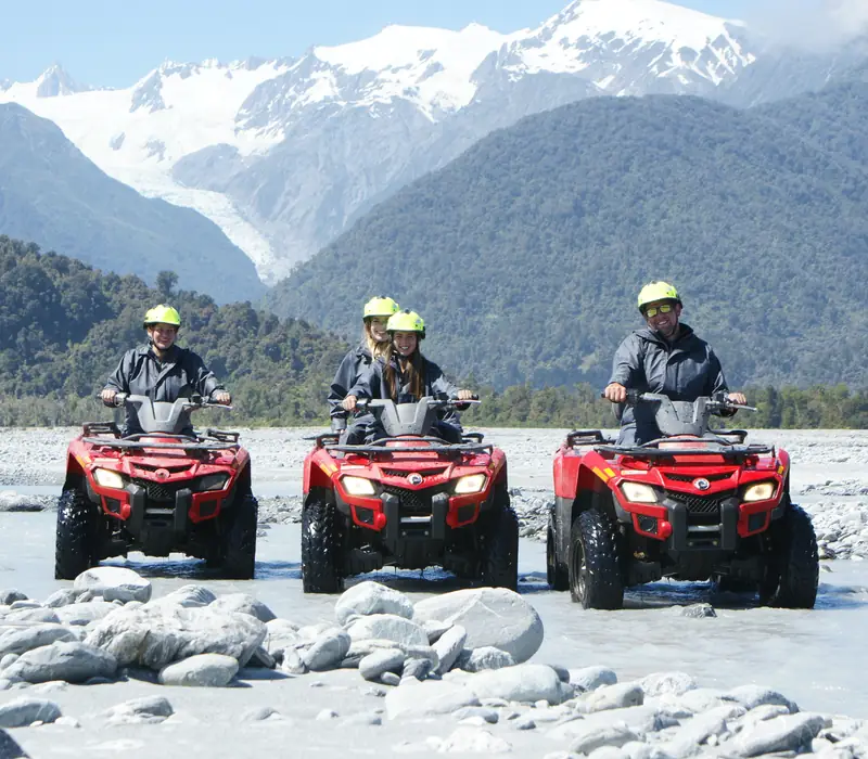 Day 21 of Grand New Zealand: Off-Road Quad Bike Adventure Tour with Franz Josef Wilderness Tours