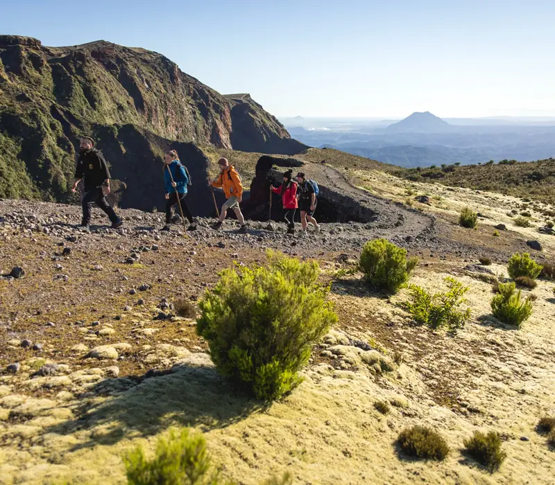 Day 5 of Classic New Zealand: Mt Tarawera Volcanic Crater Half Day Experience with Kaitiaki Adventures