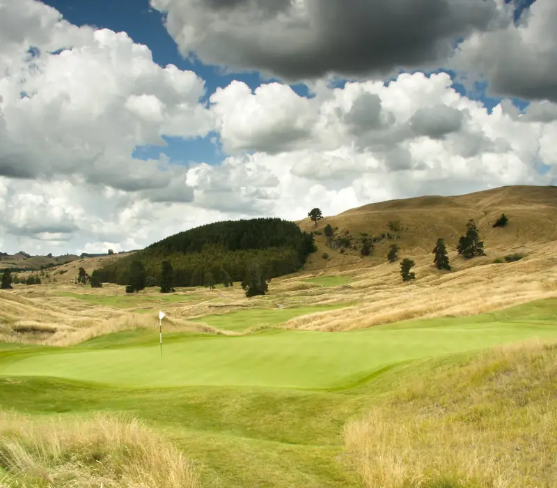Day 7 of Golfing Tour of New Zealand: Kinloch Golf Course