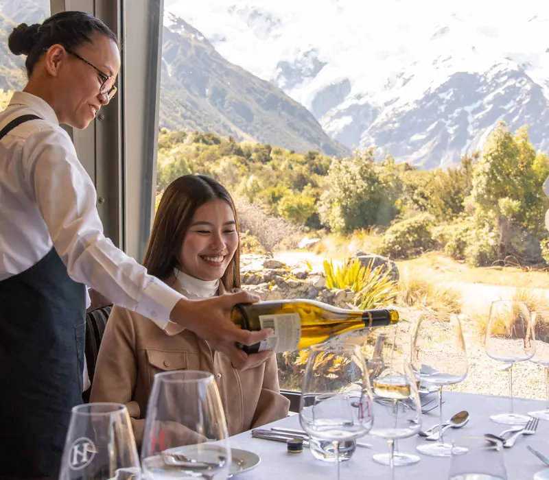 Day 19 of Stories of Aotearoa: The Panorama Room 3-course Dinner with The Hermitage Hotel