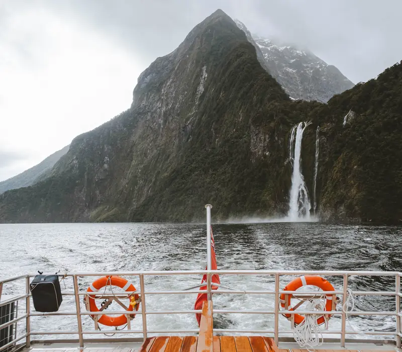 Day 26 of Essential New Zealand: Milford Sound Business Class with Fixed Wing Flyback and with Real NZ and Altitude Tours - Includes Canapes