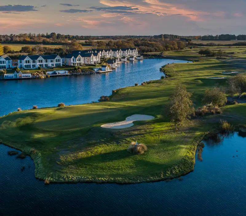 Day 11 of Golfing Tour of New Zealand: Clearwater Golf Course - suggested activity