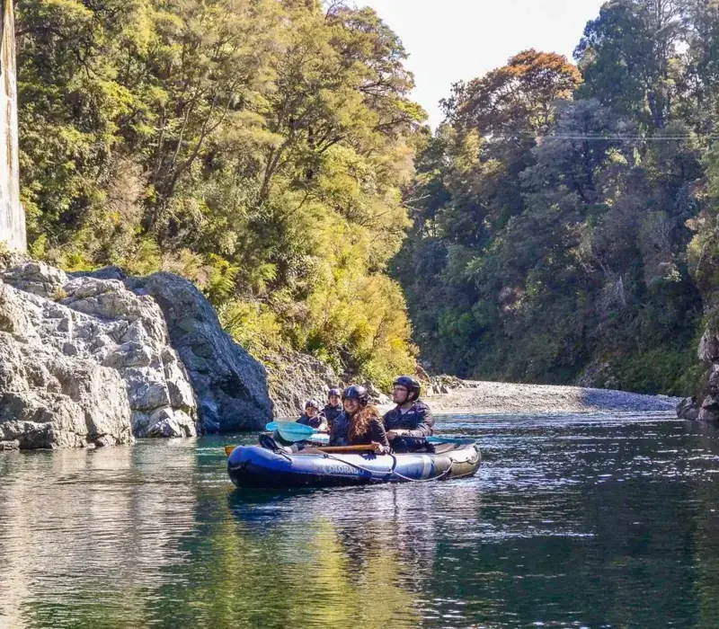 Day 7 of Lord of the Rings Scenic Explorer: Hobbit Barrel Run Kayak Trip with Pelorus Eco Adventures