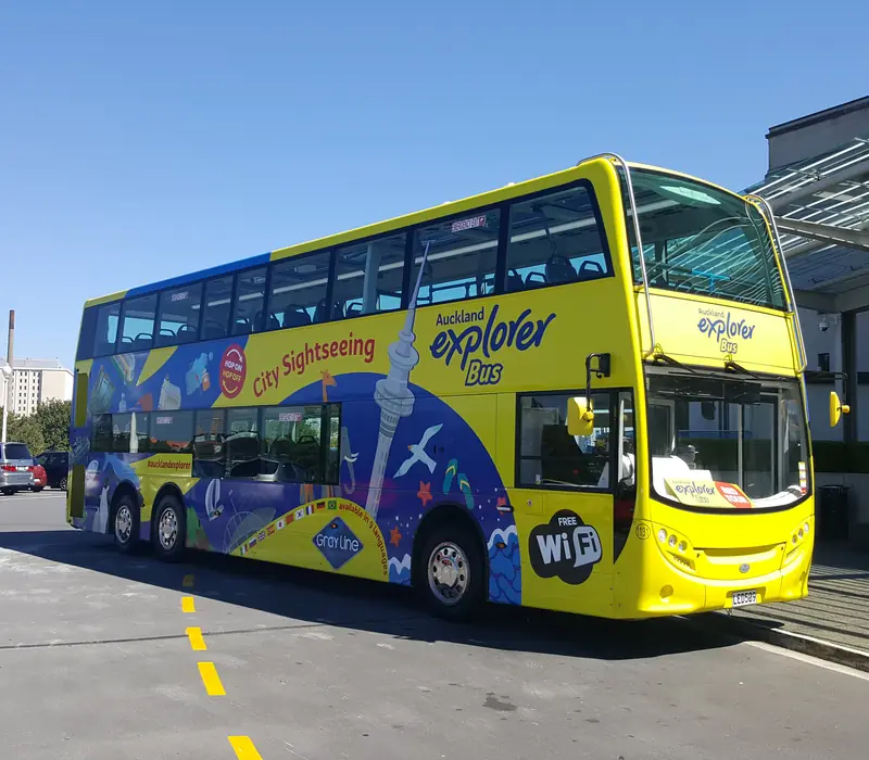 Day 5 of North Island Jewels Discovery: Auckland Explorer Bus - 24 hour Hop On/ Hop Off Pass