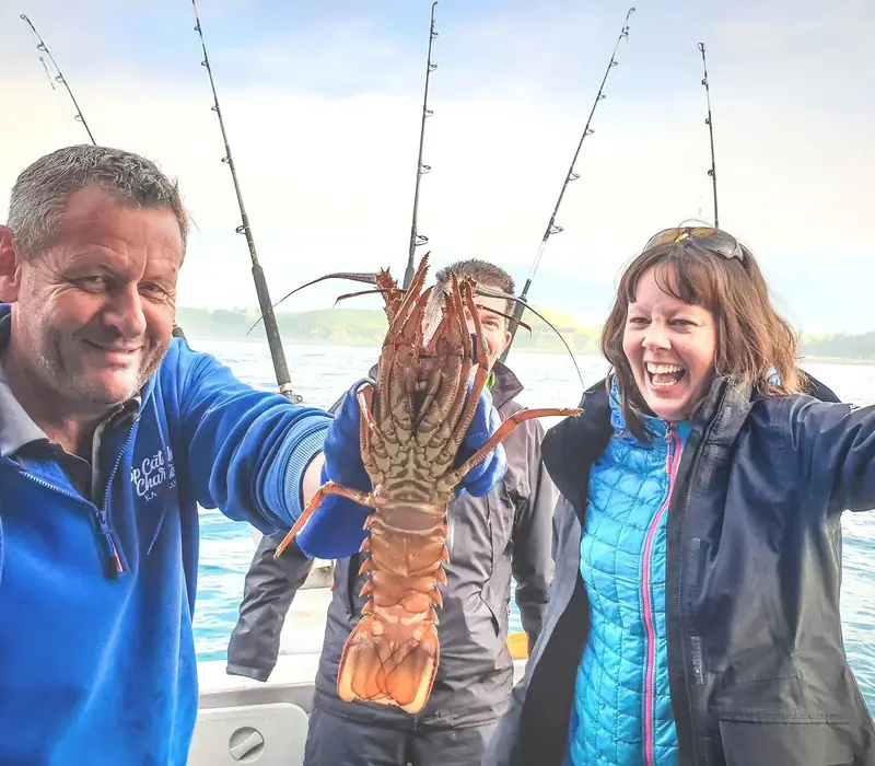 Day 5 of North to South Fishing Adventure: 3 Hour Fishing Trip with Top Catch Charters Kaikoura