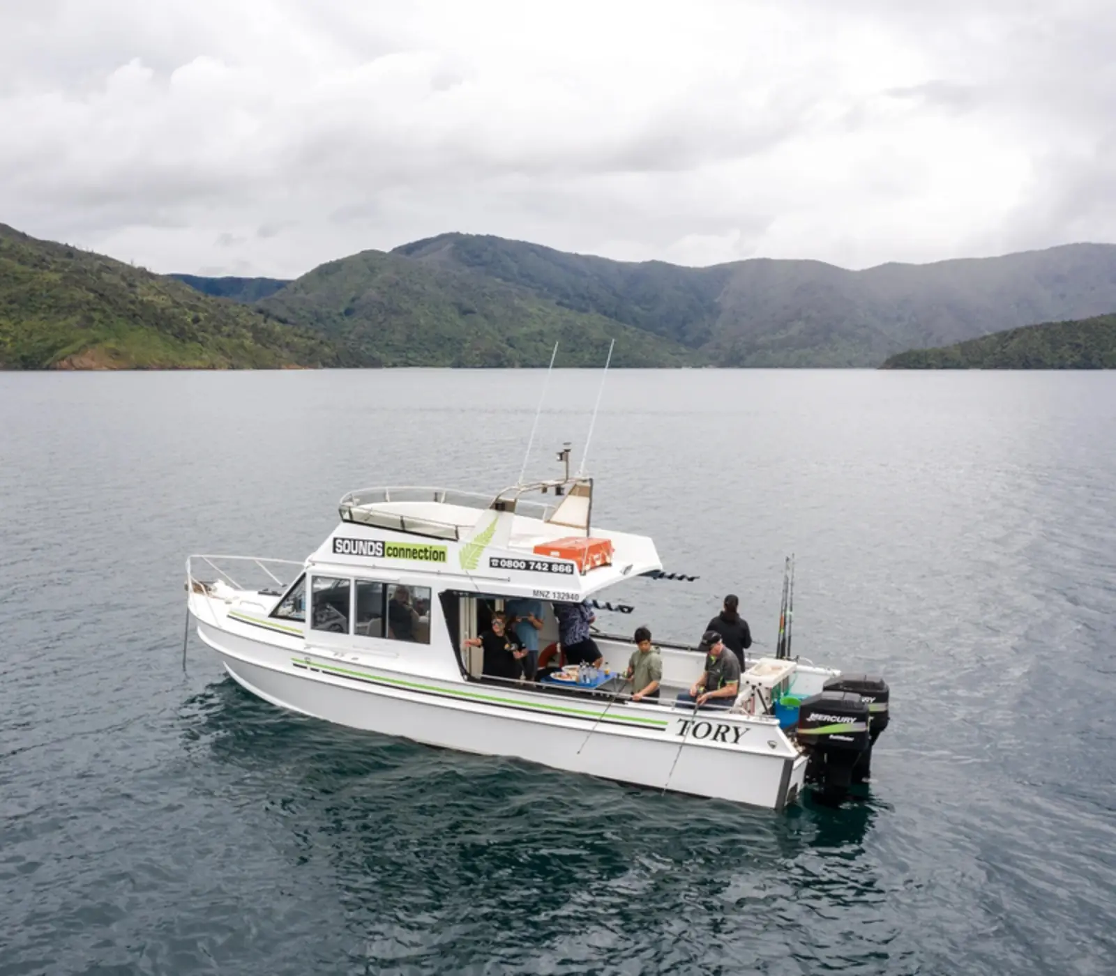 Day 3: Queen Charlotte Sounds Fishing Charter - 4 Hour Excursion, North to South Fishing Adventure