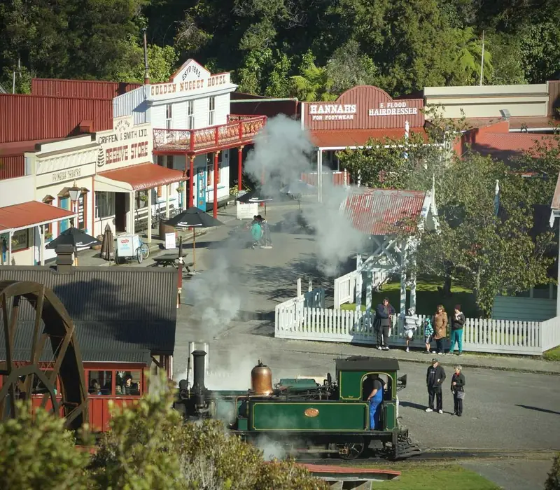 Day 15 of North to South Scenic Train Explorer: Shantytown Heritage Park Experience
