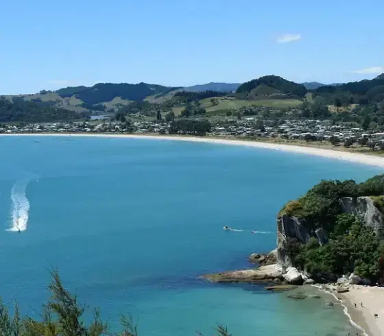 Day 3 of On Island Time: Cooks Beach & Flaxmill Bay