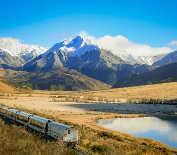 Day 2: The TranzAlpine Scenic Train, Signature Inspirational Alps