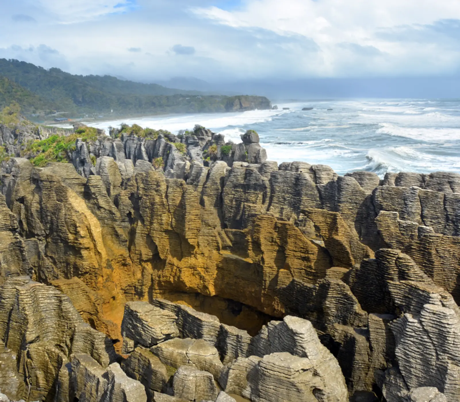 Day 6 of South Island Spectacular: Punakaiki