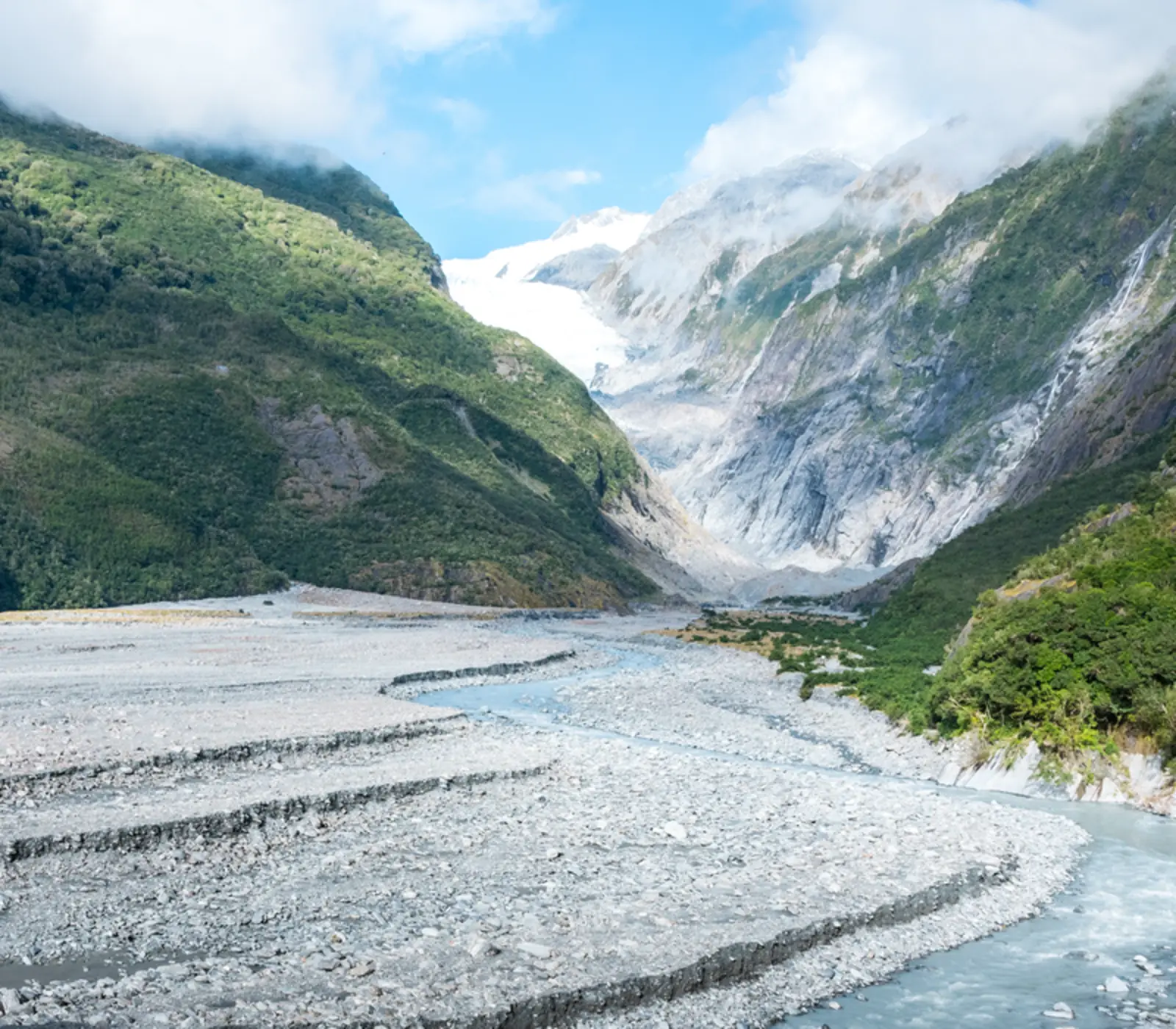 Glaciers and TranzAlpine Adventure: 3 day New Zealand guided coach tour
